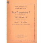Image links to product page for Rue Traversière: The Flute Way Book 1  (includes CD)
