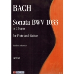 Image links to product page for Sonata in C major for Flute & Guitar, BWV1033