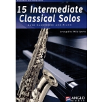 Image links to product page for 15 Intermediate Classical Solos for Alto Saxophone and Piano (includes CD)
