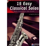 Image links to product page for 15 Easy Classical Solos [Alto Sax] (includes CD)