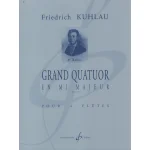 Image links to product page for Grand Quartet in E major for Four Flutes, Op103