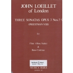 Image links to product page for Three Sonatas Nos7-9 (Priestman VIII), Op3