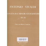 Image links to product page for Sonata in E minor (Stockholm), RV50