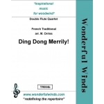 Image links to product page for Ding Dong Merrily [Double Flute Quartet]