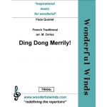Image links to product page for Ding Dong Merrily [Flute Quintet]