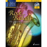 Image links to product page for Schott Saxophone Lounge: Rock Ballads [Alto Sax] (includes Online Audio)