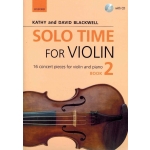 Image links to product page for Solo Time for Violin Book 2 (includes CD)