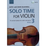 Image links to product page for Solo Time for Violin Book 3 (includes CD)