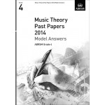 Image links to product page for Music Theory Past Papers 2014 Grade 4 - Model Answers