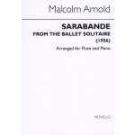 Image links to product page for Sarabande from Solitaire arranged for Flute and Piano