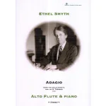 Image links to product page for Adagio (from the Cello Sonata) for Alto Flute and Piano (includes Online Audio)