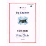 Image links to product page for Sicilienne for Flute Choir (includes Online Audio)