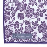 Image links to product page for Beaumont Microfibre Polishing Cloth - Damson Lace Print