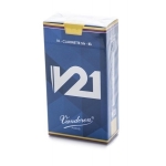 Image links to product page for Vandoren CR804 V21 Clarinet Reeds Strength 4, Pack of 10