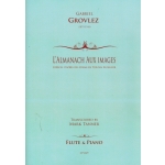 Image links to product page for L'Almanach aux Images for Flute and Piano 
