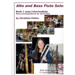 Image links to product page for Alto & Bass Flute Solos Book 1 [Piano Accompaniment for Alto Flute]
