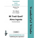 Image links to product page for Mi Tradi Quell' Alma Ingrata [Clarinet Trio]