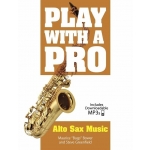 Image links to product page for Play With A Pro [Alto Sax] (includes Online Audio)