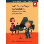 Image links to product page for Let's Take The Stage! for Violin and Piano (includes CD)