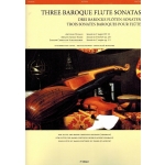 Image links to product page for Three Baroque Flute Sonatas