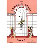 Image links to product page for Baroque Saxes Book 5