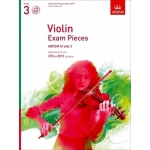 Image links to product page for Violin Exam Pieces Grade 3 2016-2019 (includes CD)