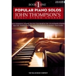 Image links to product page for John Thompson's Adult Piano Course - Popular Piano Solos Book 1 (includes Online Audio)