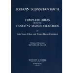 Image links to product page for Complete Arias from the Cantatas, Masses & Oratorios [Soprano, Oboe, Continuo], Vol 4