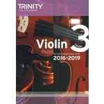 Image links to product page for Trinity Violin Exam Pieces Grade 3 2016-2019