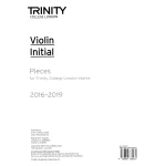Image links to product page for Trinity Violin Exam Pieces Initial 2016-2019 [Violin Part]