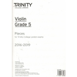 Image links to product page for Trinity Violin Exam Pieces Grade 5 2016-2019 [Violin Part]