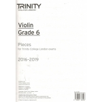 Image links to product page for Trinity Violin Exam Pieces Grade 6 2016-2019 [Violin Part]
