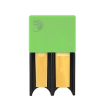 Image links to product page for D'Addario DRGRD4ACGR Alto Saxophone/Clarinet Reed Guard, Green