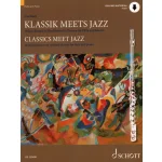 Image links to product page for Classics Meets Jazz for Flute and Piano (includes Online Audio)