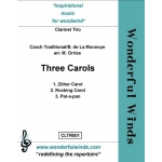 Image links to product page for Three Carols [3 Clarinets]