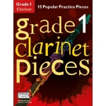 Image links to product page for Grade 1 Clarinet Pieces (includes Online Audio)
