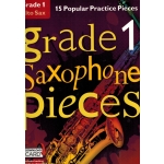 Image links to product page for Grade 1 Saxophone Pieces - 15 Popular Practice Pieces (includes Online Audio)