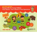 Image links to product page for Theory Drills for Young Children: Book 2, Time Names, Values & Signatures
