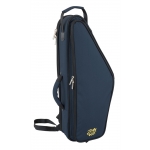 Image links to product page for tom and will 36AS-387 Alto Saxophone Gig Bag, Blue with Black Trim