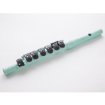 Image links to product page for Guo Shining Piper Fife - Seafoam with Clear Crystals