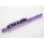 Image links to product page for Guo Shining Piper Fife - Taffy Purple with Clear Crystals