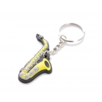 Image links to product page for Rubber Alto Saxophone Keyring