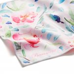 Image links to product page for Beaumont Large Microfibre Polishing Cloth, Painted Blooms