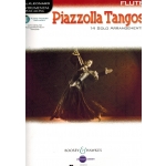 Image links to product page for Piazzolla Tangos for Flute (includes Online Audio)