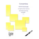 Image links to product page for Concertino for Solo Flute and Flute Ensemble, Op. 107