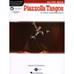 Image links to product page for Piazzolla Tangos for Alto Saxophone (includes Online Audio)