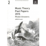 Image links to product page for Music Theory Past Papers 2015 Grade 2 - Model Answers