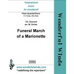 Image links to product page for Funeral March of a Marionette for Flute Quartet/Choir