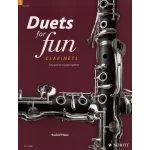 Image links to product page for Duets for Fun for Two Clarinets