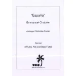Image links to product page for 'España' for Five Flutes